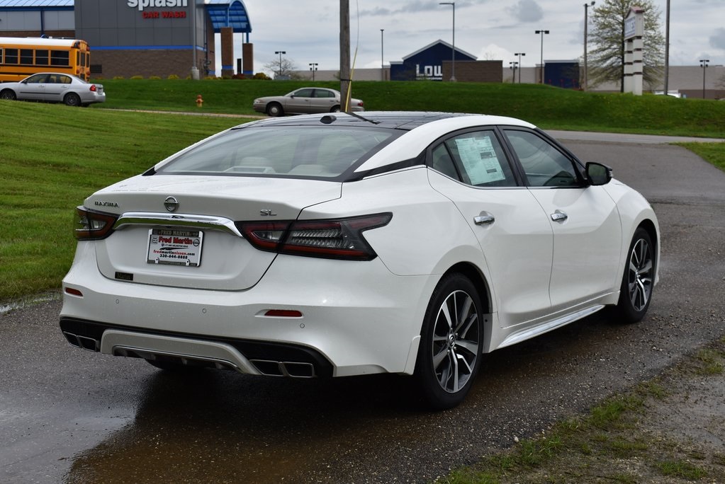 New 2019 Nissan Maxima 3.5 SL 4D Sedan in Akron #5N19306 | Fred Martin