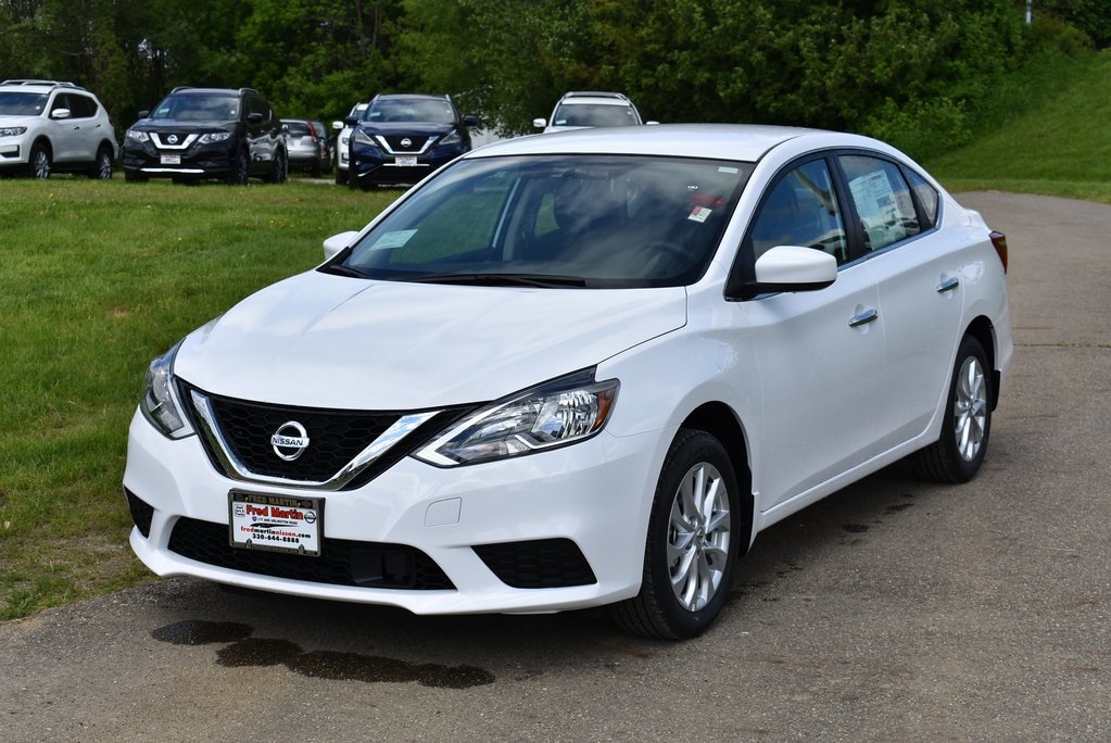 New 2019 Nissan Sentra S 4D Sedan in Akron #5N19612 | Fred Martin Nissan