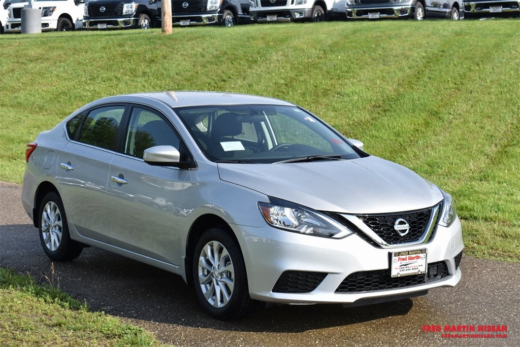 New 2019 Nissan Sentra SV 4D Sedan in Akron #5N19704 | Fred Martin Nissan