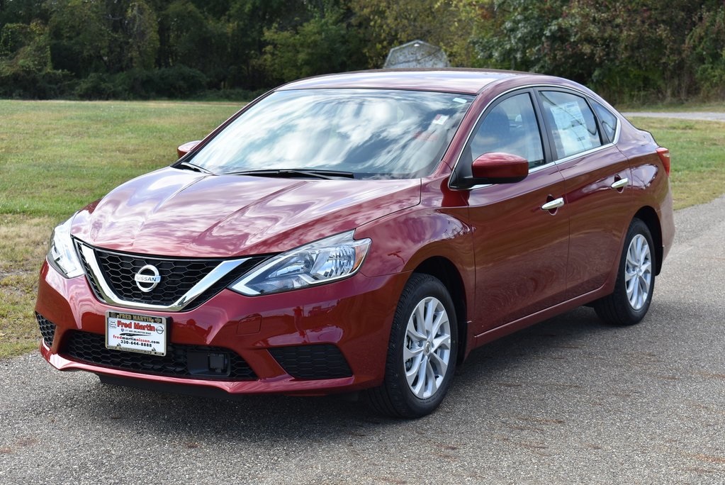 New 2019 Nissan Sentra SV 4D Sedan in Akron #5N191261 | Fred Martin Nissan