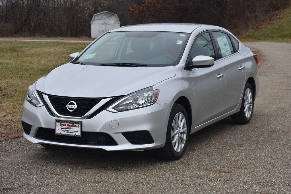 New 2019 Nissan Sentra SV 4D Sedan in Akron #5N191486 | Fred Martin Nissan